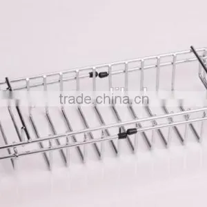 Jiangmen Bathroom Accessory Metal Wire Bathtub Extend Caddy thumbnail-2