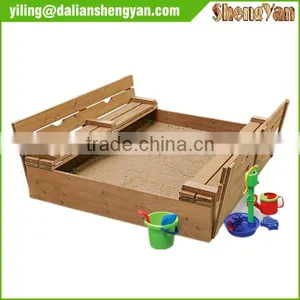 Playground Toys Games Chair, Kids Outdoor Wooden Sandbox thumbnail-1