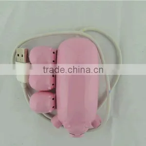 2015 Best Selling Pig Shape USB Hub Creative 3 USB Connect Computer USB Hub thumbnail-1