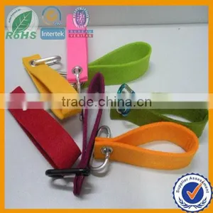 Design Felt Keychain, Wholesale Custom Keychains, Colored Felt Keychain thumbnail-1
