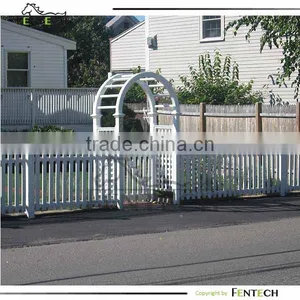 Customized High Quality Low Cost Arch Picket Fence thumbnail-1