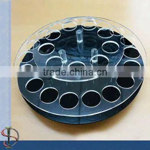 Acrylic 2-Layer 27-Hole Bottles Display Stand thumbnail-1