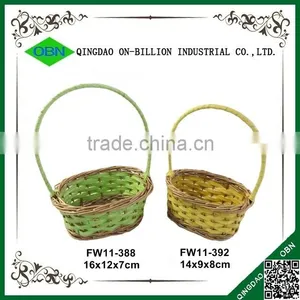 Woven Wicker Mini Wedding Decoration Baskets thumbnail-2