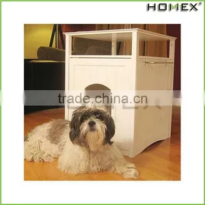 Durable Wooden Dog Cage MDF Pet Cage Homex_BSCI Factory thumbnail-1