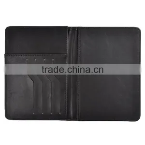 2017 Personalized Custom Slim Mens RFID Travel Leather Passport Wallet thumbnail-3