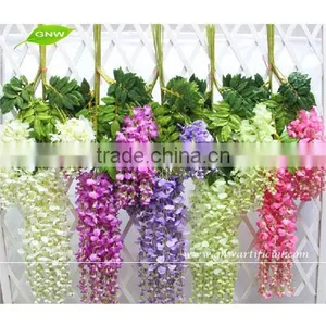 GNW FLV23 New Style Fashion Artificial Ivy Vine Leaves Fake Foliage Flower Garland Plants Home Decoration for Sale thumbnail-1