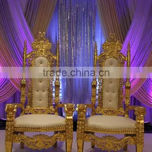 Weddings Decoration Stage Sofa Set & Chairs for Bride & Groom Classic Crafts thumbnail-2