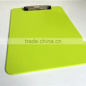 A4 Green Plastic Paper Holder Clipboard thumbnail-4