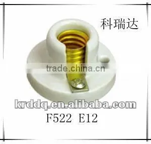 F522 E12 Porcelain Screw Shell Lampholder Socket thumbnail-1