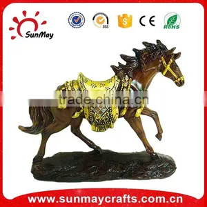 Elegant Souvenir Collectible Popular Custom Super Quality Resin Horse Statues thumbnail-2