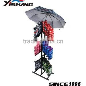 Retail Store 3 Tiers c Handle Inverted Umbrella Display Stand thumbnail-1