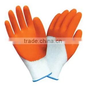 Seamless 13G Nylon Shell Crinkle Latex Coating thumbnail-1