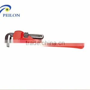Adjustable Carbon Steel Pipe Wrench VBP/GS CRV Hook Jaw Heavy Duty Pipe Wrench thumbnail-1