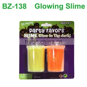 Promotional Halloween Glowing Slime Toys thumbnail-1