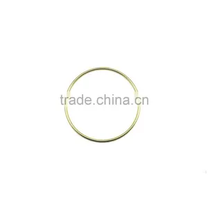Butt Welded, High Quality Bright Color Metal O Ring for Bag Round Ring, Steel Wire Rings ID 3 Inch thumbnail-2