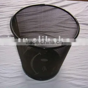 Black Waste Bin thumbnail-1