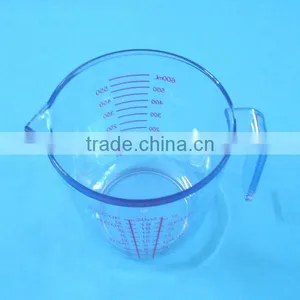 Plastic Measuring Cup,clear thumbnail-1