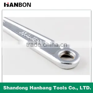 Chrome Plated Adjustable Wrench With All Wrench Sizes thumbnail-6