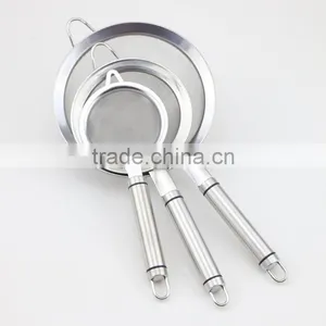 Stainless Steel Kitchen Utensils Cooking Tool Wire Mesh Skimmer Set thumbnail-2