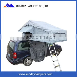 New Auto Camping Canvas Safari Tents for 4x4 Travel Trailer thumbnail-1