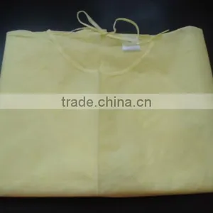 Disposable Pp/Sms Blue Surgical Gown/ Isolation Gown Patient Gown With Elastic And Knit Cuff thumbnail-2