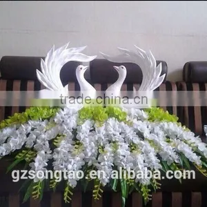Indoor Concret Decorative Molds Swan Statue thumbnail-4