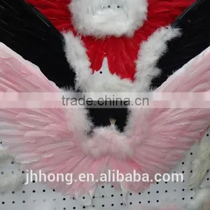 Christmas Decorations Feather Angel Wings Wholesale thumbnail-1
