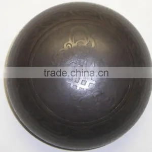 High Quality Handmade in Nepal Healing Meditation Tibetan Singing Bowl thumbnail-4
