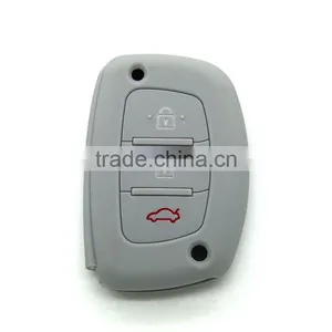 Wholesale Cheap Fancy Custom Key Cover Silicone Car Remote Case for Hyundai thumbnail-1