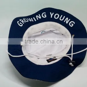 Customized Outdoor Leisure Sports Cap Fisherman Fishing Cap Big Brim Hat thumbnail-4