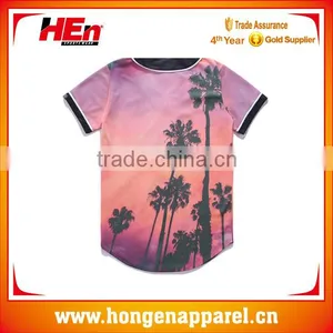 Custom Baseball Uniform Printed Baseball Jersey Design thumbnail-2