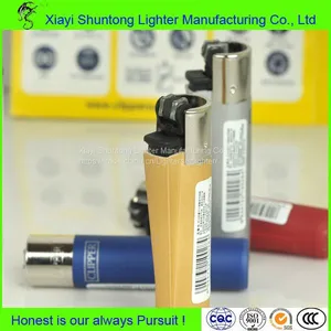 Gas Style Smoking Transparent Plastic Clipper Lighter thumbnail-5