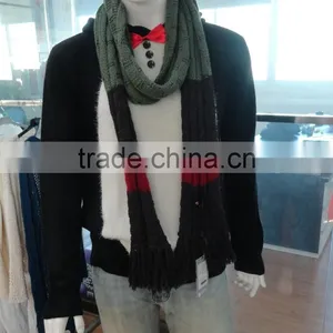 High Quality Snowman Pattern Men Pullover Black Ugly Christmas Sweater Design (BKNM1523) thumbnail-1