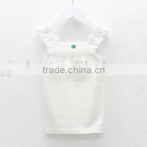 Children Summer Cute Vest Kids Sweet T-shirt Pure Cotton T-shirt for Fashion Girl thumbnail-3