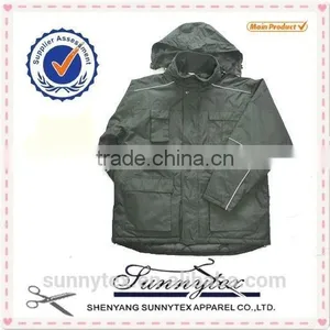 Mens Clothing Cheap Winderbreaker Diamond Quilited Reflective Jacket thumbnail-4