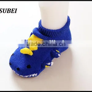 3D Animal Cartoon Design Non-slip New Born Baby Fashion Soft Socks for Infant thumbnail-3