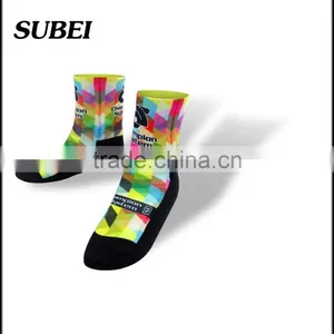 Custom Print Fancy Sublimation Basketball Elite Compression Socks thumbnail-1