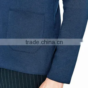 Hot Selling Cool Blue Pocket Button Cardigan Jacket Clothes Men With Best Prices thumbnail-6