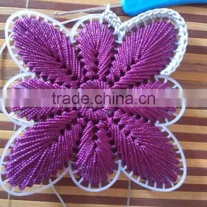 DIY Craft Butterfly Plastic Canvas Shapes for Purse/bag/needlepoint Projects/coasters//auto Cusions thumbnail-4
