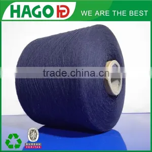 Nm40 Ne24 Navy Blue Polyester Cotton Knitting Cheap Sock Yarn thumbnail-1