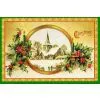 New Beautiful Christmas Chenille Carpet & Rug thumbnail-1