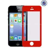 For IPhone 5 5S 5C Colorful Tempered Glass Screen Protector thumbnail-1