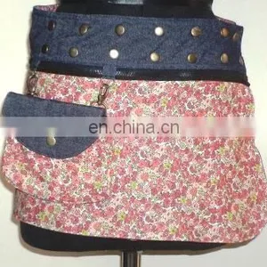 Reversible Wrap Skirt With Pouch thumbnail-2