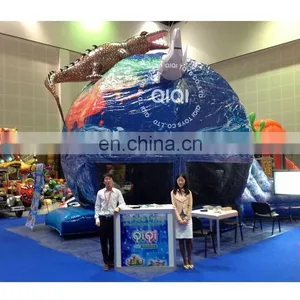Inflatable Earth Globe Jumping Castle thumbnail-1