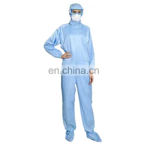 China Manufacturer Good Quality Antistatic Cleanroom Suit thumbnail-3