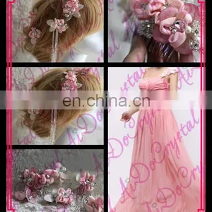 Aidocrystal Fashion Lady Woman Flower Hair Clip Bridal Hawaii Party Hair Accessories thumbnail-1