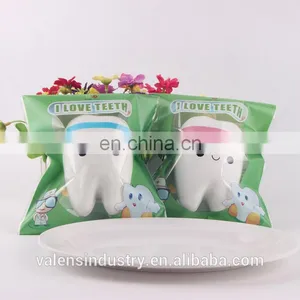 Hot Selling 2017 Popular Stress Relase Squishy Kawaii Soft PU Squishy Slow Rising Teech Toy thumbnail-5