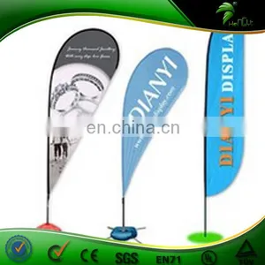 Company Logo Printed Beach Flag,Feather / Teardrop Printed Flag Bandanas thumbnail-1