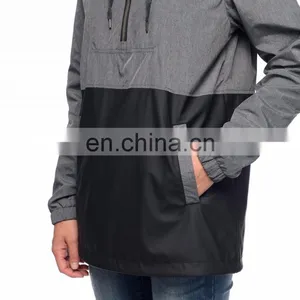 Custom Coach Jacket Nylon Coaches Jacket Hooded Lightweight Windbreaker Jacket thumbnail-3