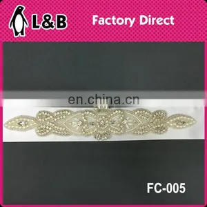 Wedding Decoration on Sale Garment Accessories Bride Rhinestone Belt thumbnail-4